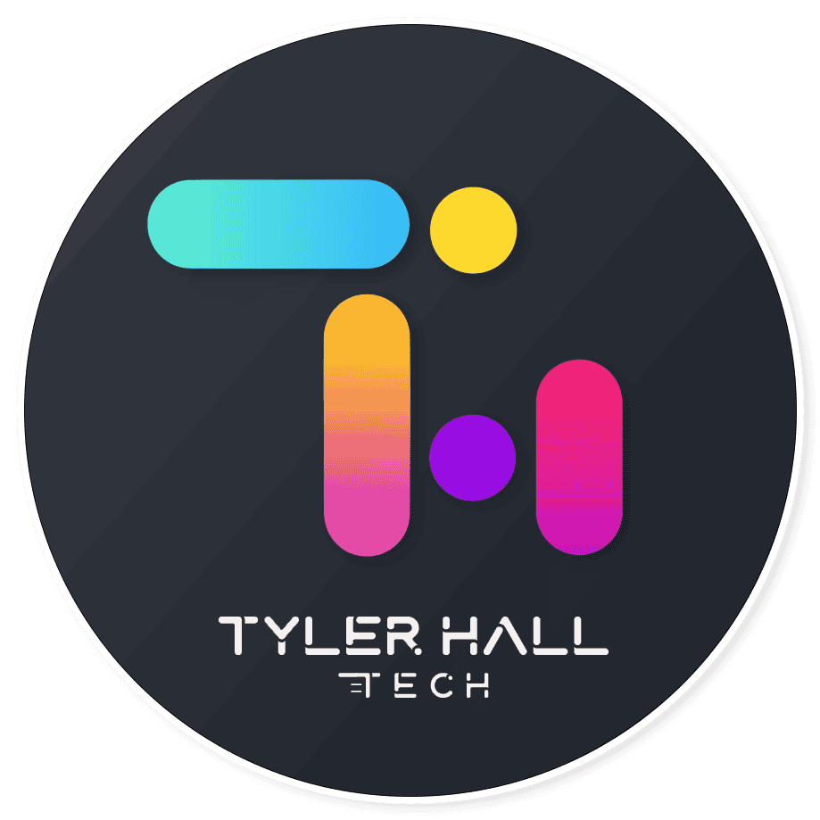 Tyler hall tech - new logo round - gradient