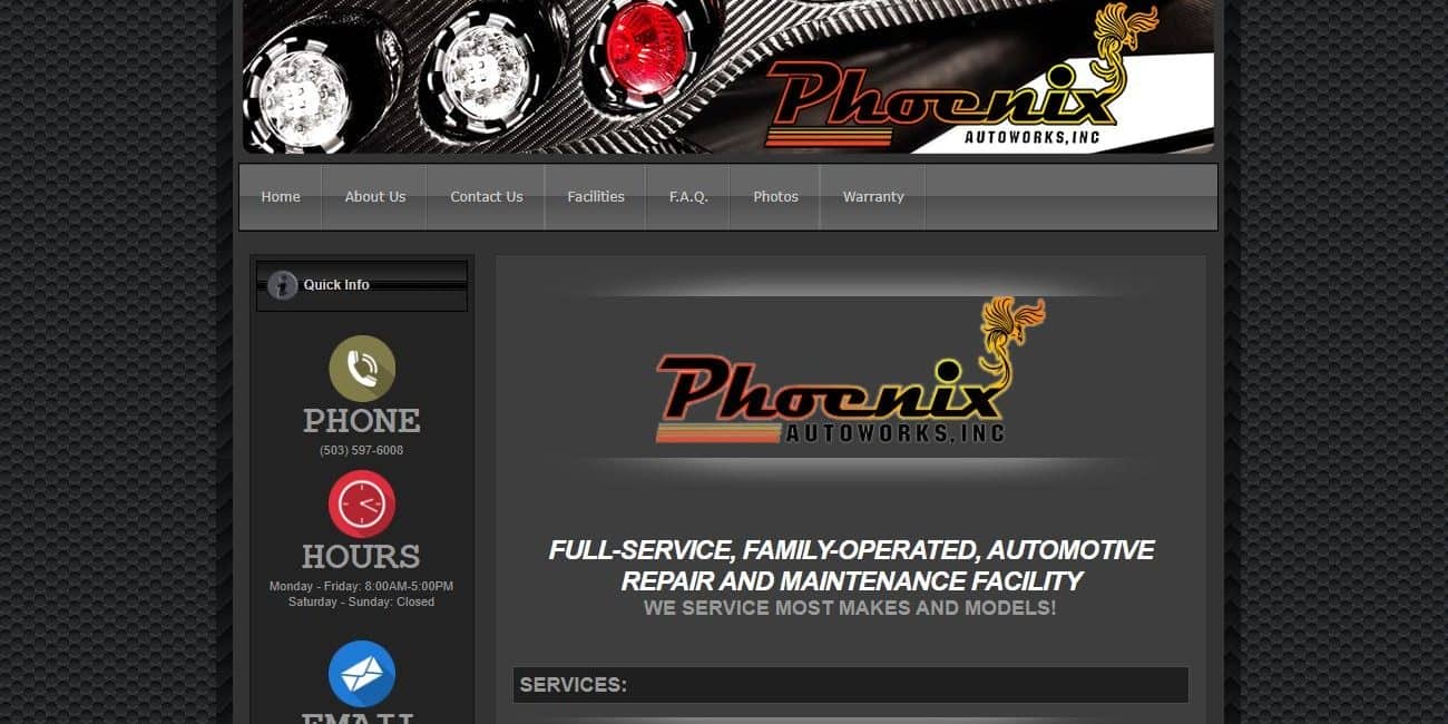 Phoenix auto works - screenshot 2